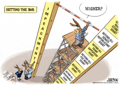 DEMOCRATS SET THE BAR HIGH FOR IMPEACHMENT by RJ Matson