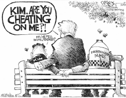 NORTH KOREA CHEATING by John Darkow