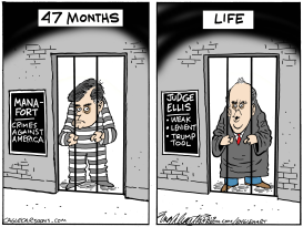 MANAFORT SENTENCE by Bob Englehart