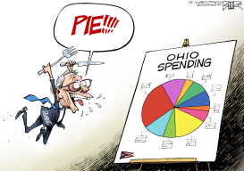 LOCAL OH DEWINE BUDGET by Nate Beeler