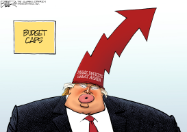 TRUMP BUDGET by Nate Beeler