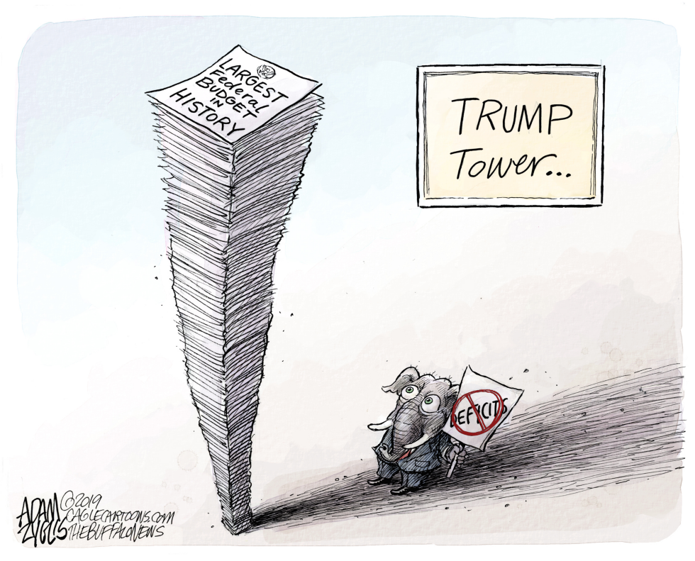  FEDERAL BUDGET by Adam Zyglis