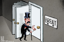 BREXIT INFINITE DOORS by Luojie