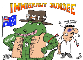 IMMIGRANT DUNDEE by Stephane Peray