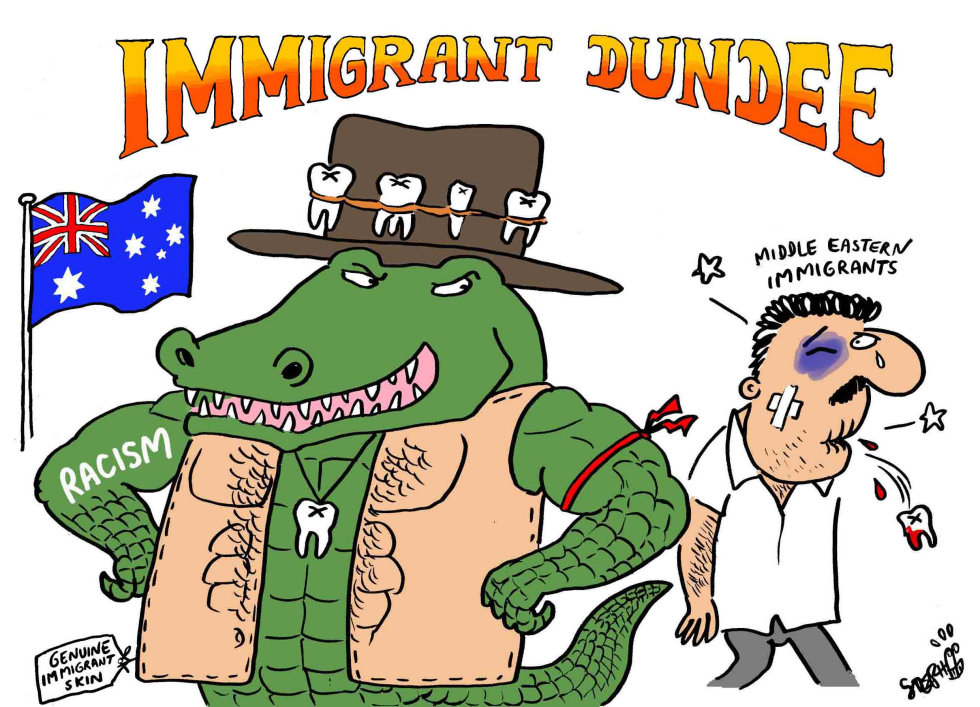  IMMIGRANT DUNDEE by Stephane Peray