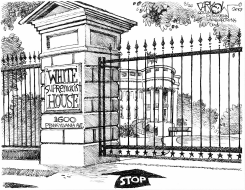 WHITE SUPREMACIST HOUSE by John Darkow