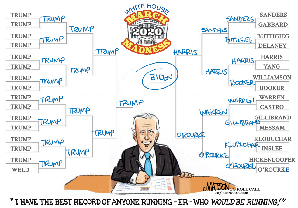  BIDEN BRACKETOLOGY by RJ Matson