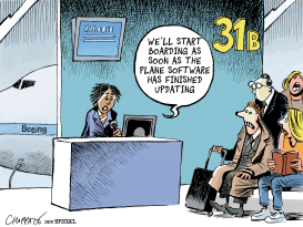 FLYING 20 by Patrick Chappatte