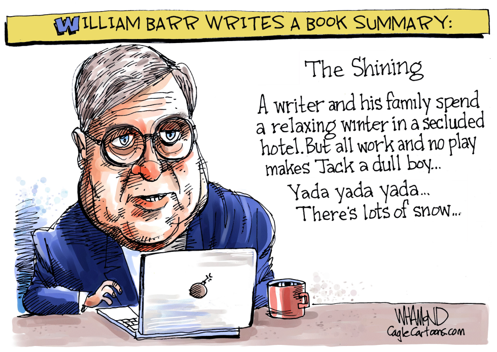  LOWERING THE BARR by Dave Whamond