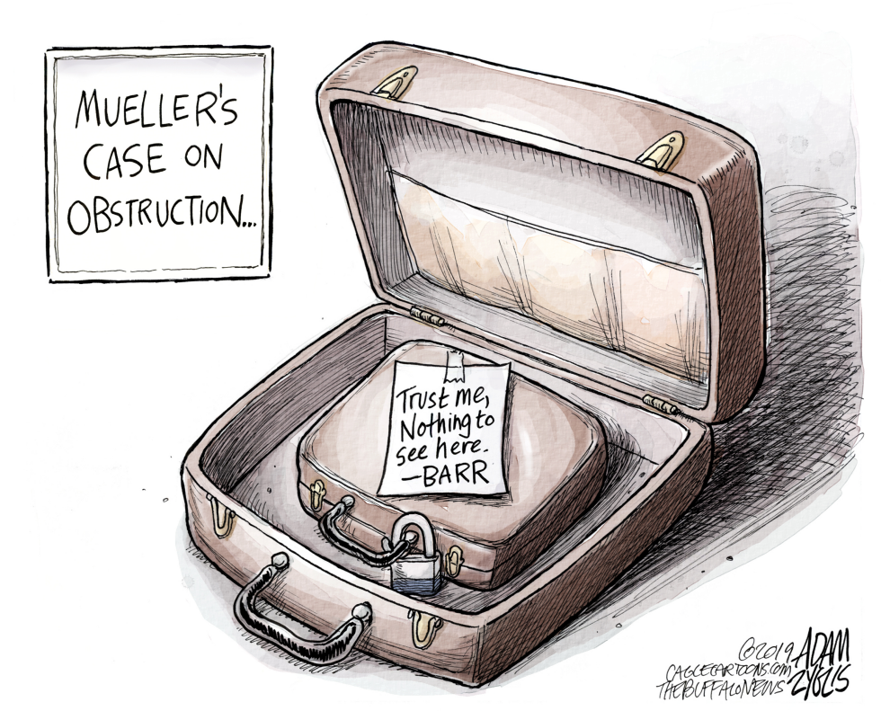  OBSTRUCTION OF JUSTICE by Adam Zyglis