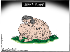 BILL BARR by Bob Englehart