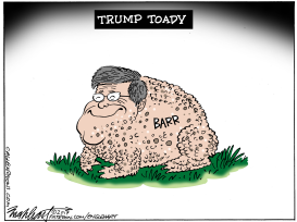 BILL BARR by Bob Englehart