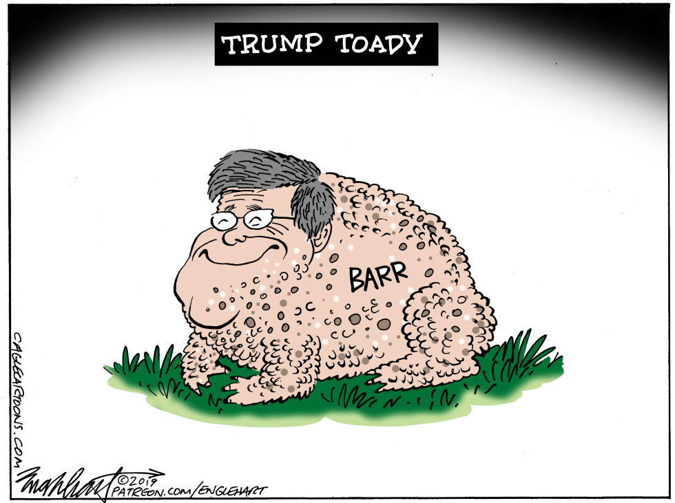  BILL BARR by Bob Englehart