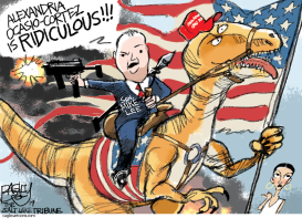 DINO MIKE LEE by Pat Bagley