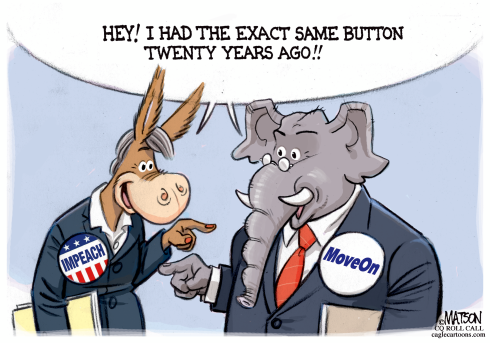  IMPEACH MOVE ON BUTTONS by RJ Matson