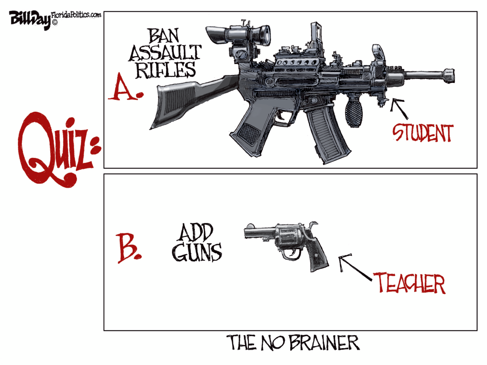  NO BRAINER GUN QUIZ by Bill Day