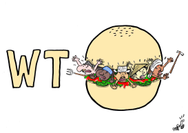 WTO BURGER by Stephane Peray