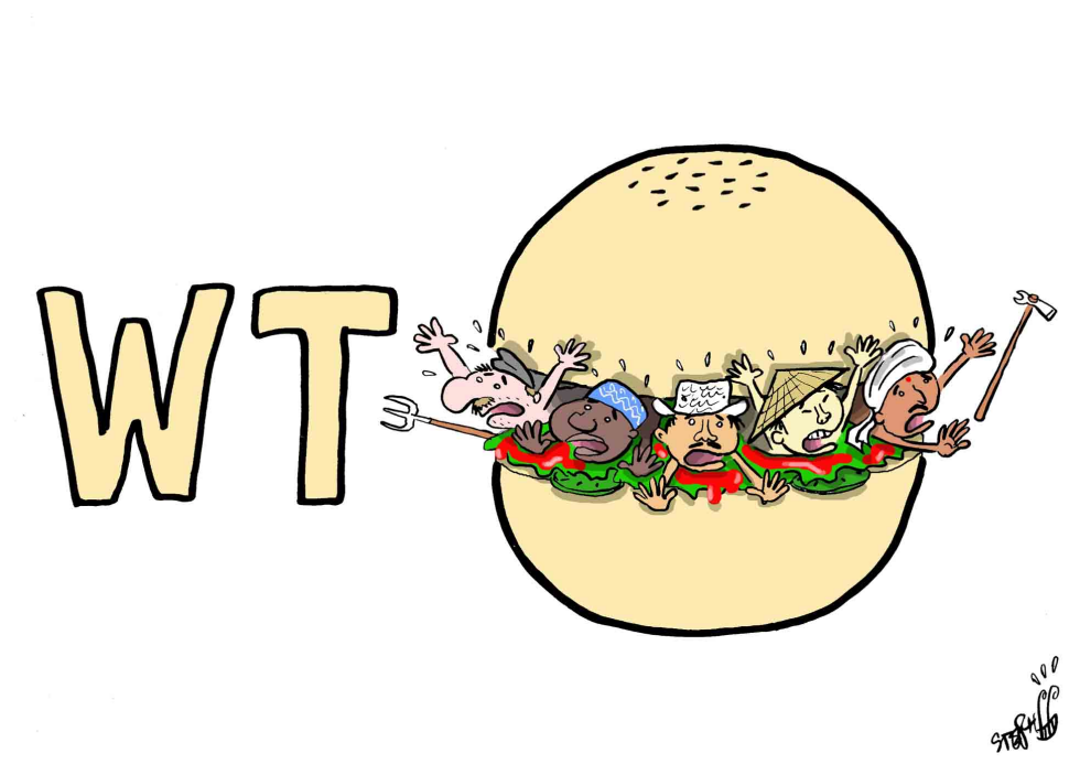  WTO BURGER by Stephane Peray