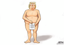 TRUMP FIG LEAF by RJ Matson