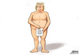 TRUMP FIG LEAF by RJ Matson