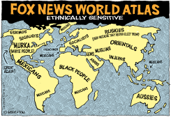 FOX NEWS WORLD ATLAS by Wolverton