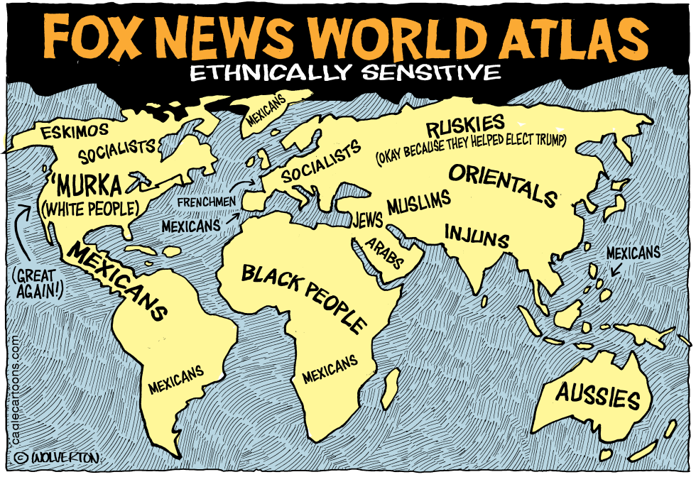  FOX NEWS WORLD ATLAS by Wolverton