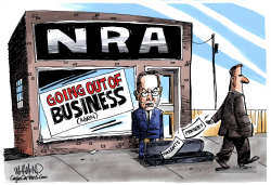 NRA GOING OUT OF BUSINESS SALE by Dave Whamond