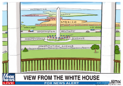 FOX NEWS WHITE HOUSE VIEW OF THREE MEXICAN COUNTRIES by RJ Matson