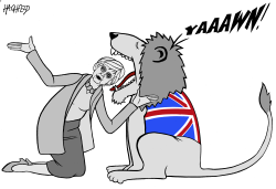 MAY AND THE BRITISH LION by Rainer Hachfeld