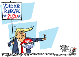 TRUMPCARE by David Fitzsimmons