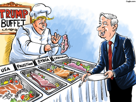 TRUMP BUFFET by Osama Hajjaj