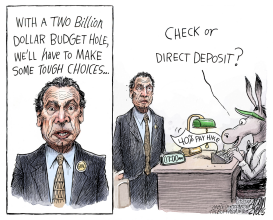 ALBANY PAY RAISE by Adam Zyglis