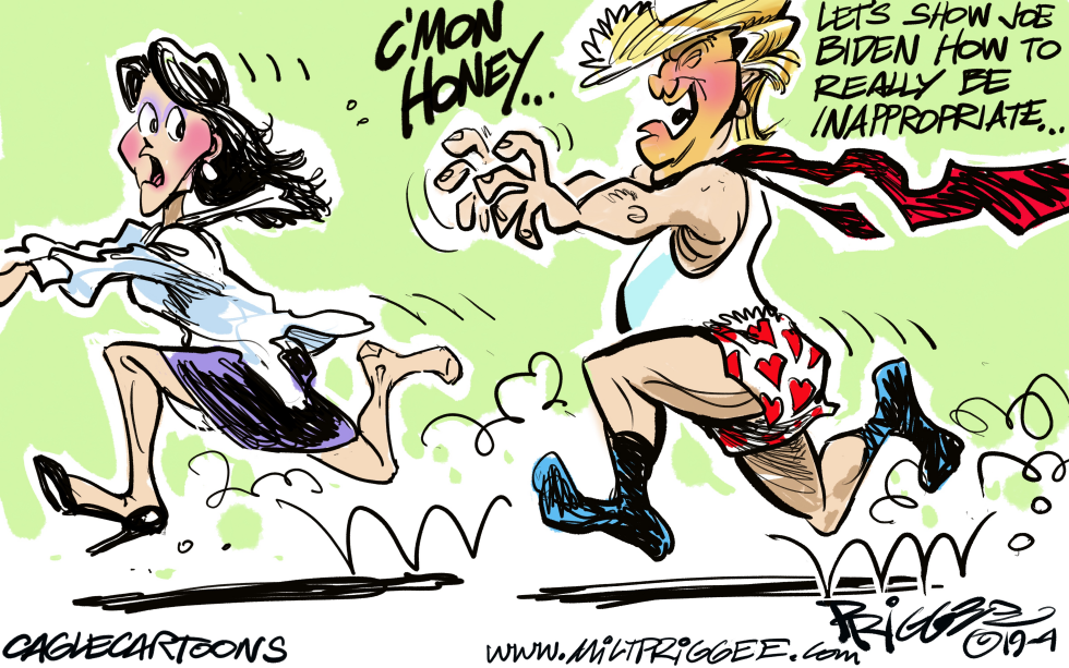  BIDEN AND by Milt Priggee