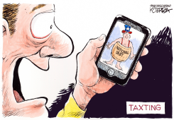 TAXTING by Jeff Koterba