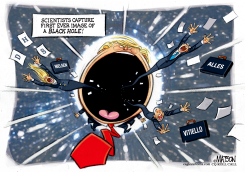 TRUMP ADMINISTRATION BLACK HOLE by RJ Matson