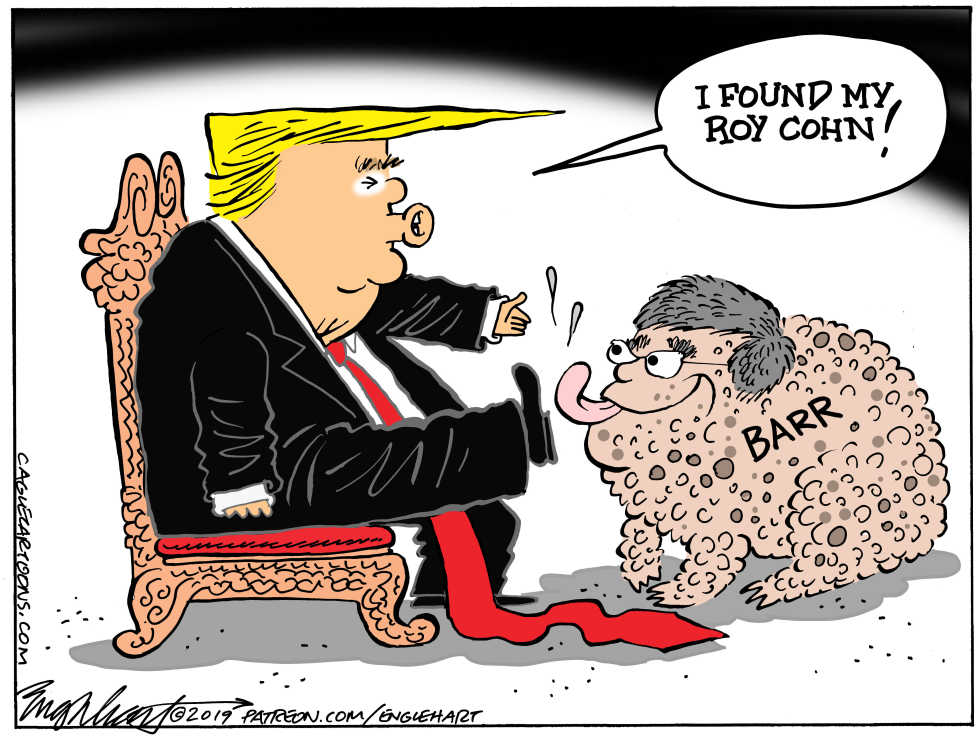  BILL BARR by Bob Englehart