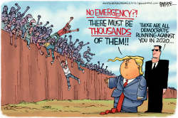 DEMOCRAT EMERGENCY by Rick McKee