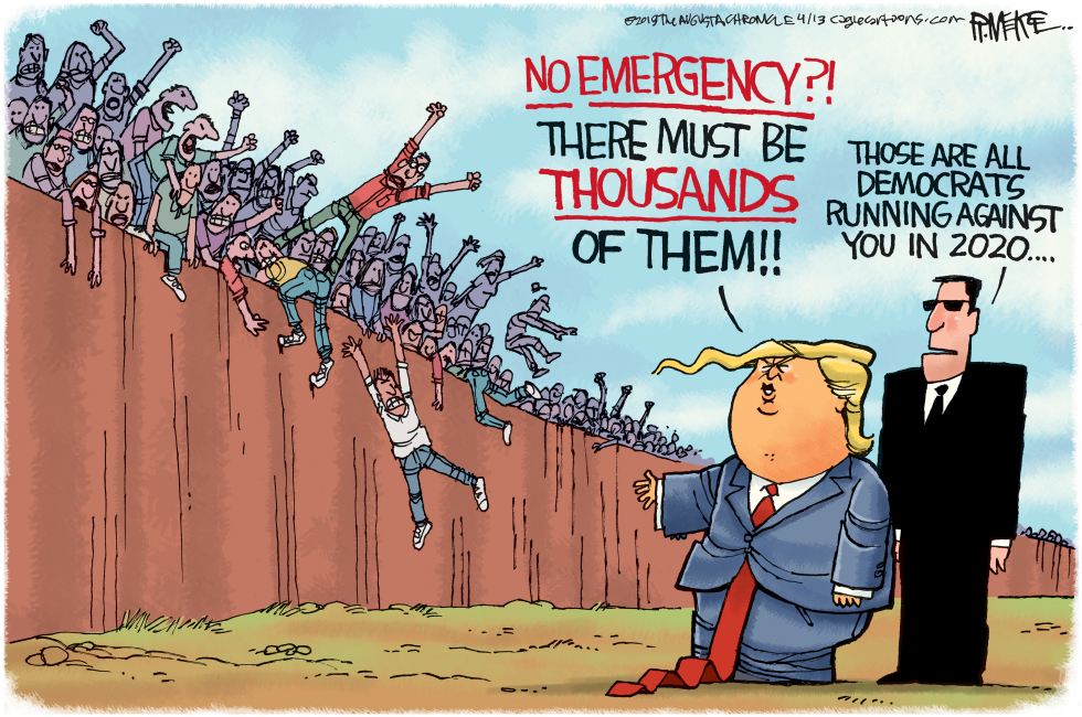  DEMOCRAT EMERGENCY by Rick McKee