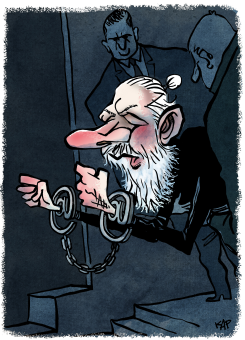 ASSANGE DETENTION by Kap