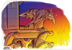 NOTRE DAME FIRE by RJ Matson