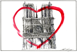 THE HEART OF PARIS by Dale Cummings