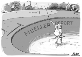 TRUMP GOLF CHEAT MUELLER REPORT by RJ Matson