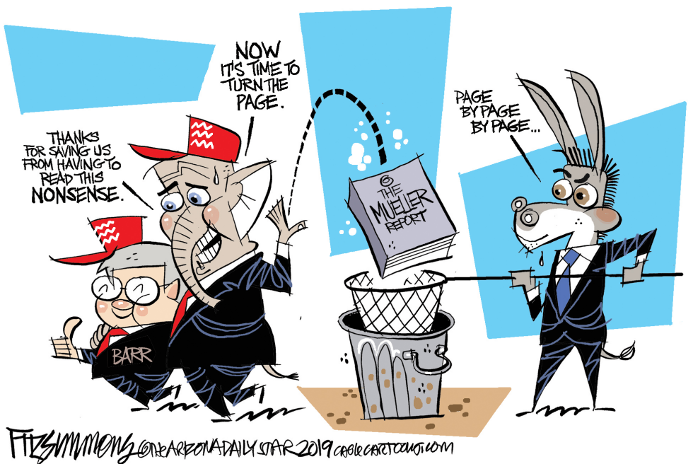  MUELLER REPORT by David Fitzsimmons