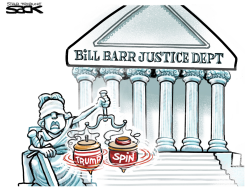 JUSTICE BARRED by Steve Sack