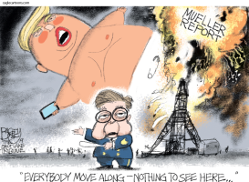 UNEXPLOSIVE REPORT by Pat Bagley