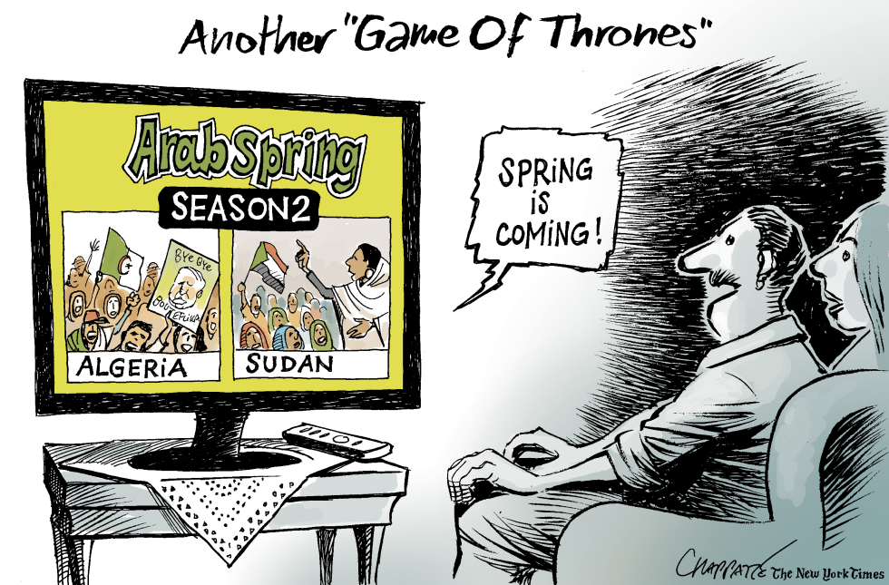  NEW ARAB SPRING by Patrick Chappatte