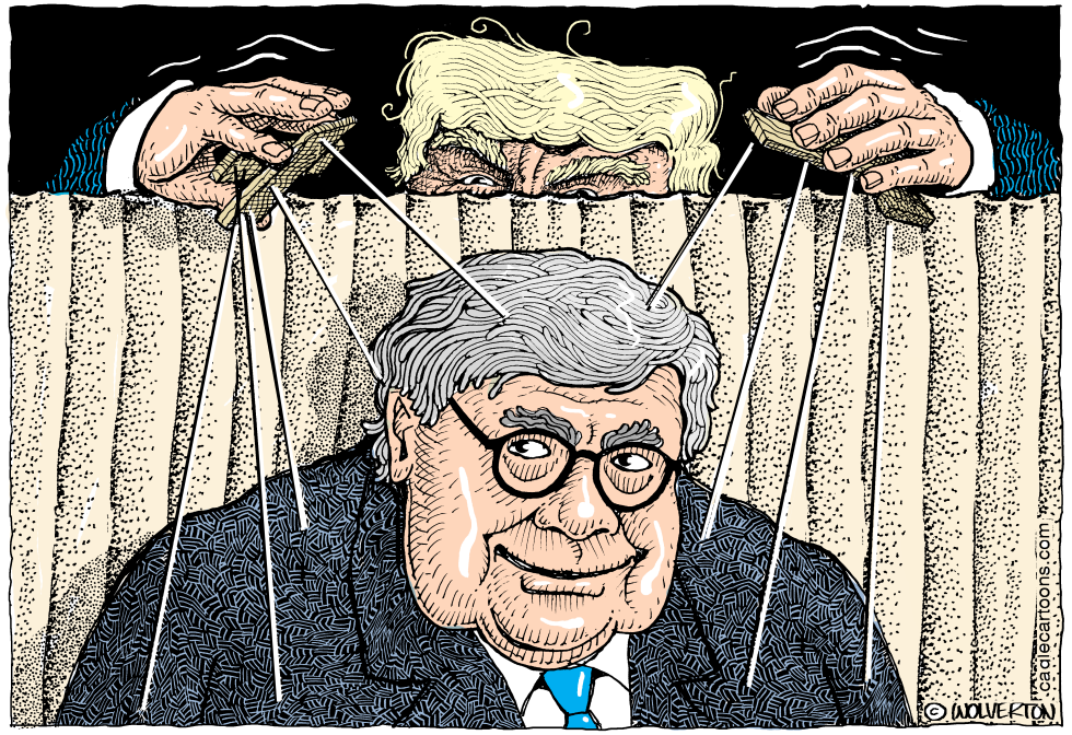  TRUMP AND BARR by Wolverton