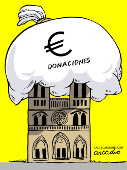 DONACIONES PARA NOTRE DAME by Arcadio Esquivel