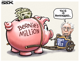 MILLIONAIRE BERNIE by Steve Sack