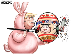 KIN JONG EGG by Steve Sack